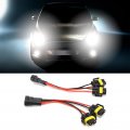 Headlight Splitter Wire 12v To 24v H11 Or H8 2 Way Wiring Harness Male Female For Fog Lamp High Low Beam Dual Quad Projector