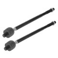 2 Pcs Front Inner Tie Rod Ends Kit Suspension Steering End For Jeep Cherokee 2014-2018 Drag Link No Ev801068 