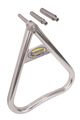 Motorsport Products 95-1001 Silver Aluminum Tri-moto Triangle Stand 