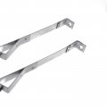 A-premium Fuel Tank Straps Compatible With Nissan Murano 2003-2006 V6 3 5l Dohc Petrol 2-pc Set