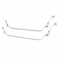 A-premium Fuel Tank Straps Compatible With Nissan Murano 2003-2006 V6 3 5l Dohc Petrol 2-pc Set