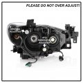 Acanii For Halogen Model 2014-2017 Mazda 6 Factory Style Projector Headlight Headlmap Assembly Left Driver Side