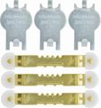 Hillman 515311 High Mighty Picture Hanging Kit 20 Lb 6 Piece 