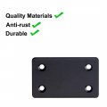 Uxcell Straight Bracket Stainless Steel 60x38mm Flat Brace Corner Fastener Connector Great Helper For Wood Chair Bookshelf