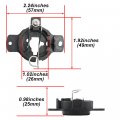 2pcs H1 Hid Headlight Bulb Holder Retainers Adapter For Ni Ssan Skyline Gt-r R32 240sx Silvia S13 Cefiro A31 Jdm Spec Socket