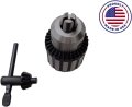 1 2 In Heavy Duty Drill Chuck And Key Replacement For Rockwell 11-120 Press Precision Engineering Metal Tool Wood Plastic