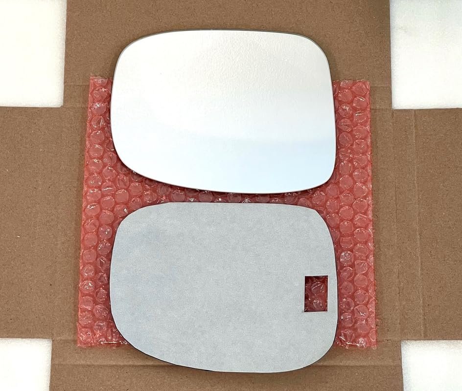 Flat Mirror Glass For 2012 2013 Honda Civic Hybrid Driver Side Left Lh 6 5 In Diagonal With Full Size Adhesive
