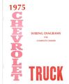 1975 Chevrolet Truck Wiring Diagrams Schematics 