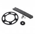 Kawasaki Kx125 O Ring Chain And Sprocket Kit 2004 2005 2006 2007 2008 Black 13 47 114l Steel Front Rear Sprockets