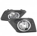 Rogue Bumper Driving Fog Lights Lamps Chrome 