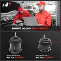 A-premium Front And Rear Engine Motor Mount Kit Compatible With Chevrolet Traverse Gmc Acadia 2009-2017 Limited 2017-2017 Buick