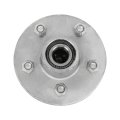 Pre-assembly Pre-lubrication 5-hole 4 5in Galvanized Trailer Axle Hub Replacement For 3500 Lb 84 Spindle 