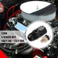 Uxcell 1 Set Auto Engine Temperature Cooling Fan Switch Fitting Adapter 12an 190 F On-175 Off