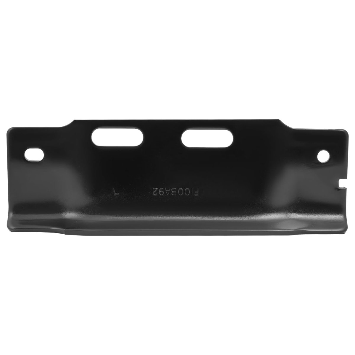 Fo1066108 Front Bumper Cover Support Bracket For Ford Bronco 1992 1996 And F 150 1997 Driver Left Side Polished Black Alloy