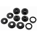 Radius Arm Bushing Set For 1990 Ford Bronco Ii Rubber Black 1 63 In Height 0 87side Diameter 2 64 In Length Alx Pau Me Mk8361 
