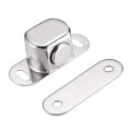 Uxcell Door Cabinet Magnetic Catch Magnet Latch Closure Stainless Steel 40mm Length