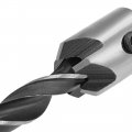 Uxcell Countersink Drill Bit Set Quick Change With One Hex Key Adjustable Carpentry Reamer Plated For Wood Diy 4 Pack 3mm 4mm