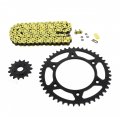 Fits Honda Xr400r 400 R Yellow O Ring Chain And Sprocket 15 45 110l