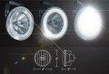 White Angel Eye Fog Lamps Lights Kit For 2012 2013 Kia Soul