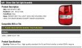 Left Driver Side Tail Light Assembly Compatible With 2004 2008 Ford F150 Fits Styleside Except Hrly-dvsn