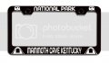 National Park Mammoth Cave Kentucky Camping Metal License Plate Frame Tag Holder M39 
