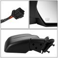 Ch1321371 Factory Style Passenger Right Side Mirror Manual Folding Power Adjust Heated Glass Compatible With Jeep Liberty 08-12