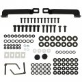 Hecasa Front Bumper Compatible With 2007-2013 Toyota Tundra 2008-2015 Sequoia Black Brush Guard Grill Grille Protector Steel
