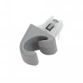 X Autohaux 2pcs Gray Car Plastic Sun Visor Hook Clip Bracket Retainer 74348-33040 For Toyota 4runner Corolla Matrix Rav4 Land