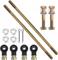 Autokay 2 Tie Rods And 4 Rod Ends Kit Compatible With Polaris Sportsman 335 400 500 600 Trail Blazer 330