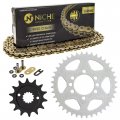 Niche Drive Sprocket Chain Combo For Yamaha Yz250 It250 Front 14 Rear 40 Tooth 520v-x X-ring 112 Links