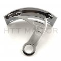 Httmt Mt360-06- Motorcycle Chromed Vertical Curved Mount License Plate Bracket Tag Holder Compatible With 2006-2012 Yzf-r6