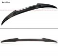 M4 V Style Carbon Fiber Trunk Spoiler Wing Compatible With 2014-2020 Bmw F33 4 Series F83 Convertible