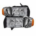 Xtune Hd-jh-dr99-sp-c Dodge Ram Headlight 