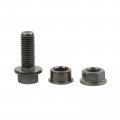 Minho Motorcyle Center Stand Screw Hex Head Fastening Bolt Set M10 25mm With Lock Washer