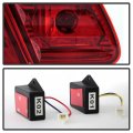 Acanii For 1996-2002 Mercede-benz W210 E300 E320 E430 E55 Red Clear Led Tail Lights Brake Lamps Pair Set Left Right