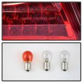 Acanii For 1996-2002 Mercede-benz W210 E300 E320 E430 E55 Red Clear Led Tail Lights Brake Lamps Pair Set Left Right