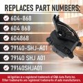 Hvac Mode Blend Door Actuator Replacement By Aa Ignition Compatible With Acura Honda Vehicles Mdx 2005-2010 Odyssey 2009-2015