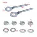 Flypig 4pcs 0 4 13mm Chain Axle Adjuster Tensioner For 50cc 70cc 90cc 110cc 125cc Dit Pit Bike Motorbike Sunl Aim-ex C70 Crf50f