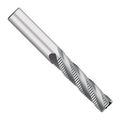 Kodiak Cutting Tools Kodiak2173 Solid Carbide End Mill Rougher Finisher 4 Flute 3 8 Shank 1-3 Length Of Cut Overall 3 Diameter 