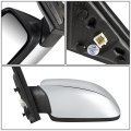 Auto Dynasty Ch1320336 Factory Style Driver Left Side Mirror Manual Folding Power Adjust Heated Glass Compatible With Chrysler