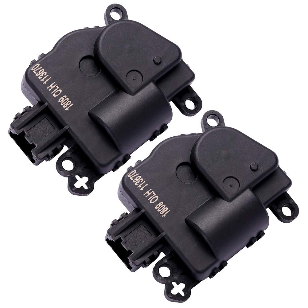Hvac Blend Door Actuator 604 970 For Nissan Armada 2005 2015 Pathfinder 2012 Titan 2004 Infiniti Qx56 2010 And Q45 2006 2 Pcs