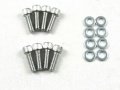 Small Block For Chevy 327 350 400 Fabricated Tall Valve Cover Polished E41308p