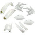 Cycra Powerflow Plastic Kit White For 09-12 Honda Crf450r 