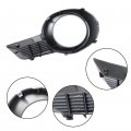 Wflnhb 2pcs Fog Lights Covers Replacement For Toyota Highlander 2008-2010 Lamps Trims Driver And Passenger Side