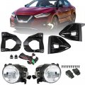 1 Pair Bumper Fog Lights Replacement For Nissan Maxima 2020-2021 Left And Right Driving Lamps W Bezels Wiring Switch