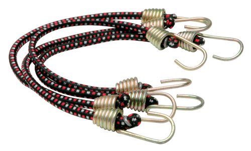 Roadpro Rpjs-10 10 Stretch Cord With Metal Hook 4 Pack