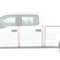 Red Hound Auto Door Edge Lip Guards 2017-2019 For Ford Super Duty F250 F350 Crew Cab 4pc Clear Paint Protector Film Not 