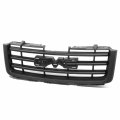 Gm1200583 Factory Style Front Bumper Grill Grille Assembly With Moulding For Gmc Sierra 1500 Hybrid Xfe Sle Slt Wt Sl 2007-2013 