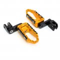 Autobahn88 Motorcycle Footpeg Front Rider Touring-type With 40mm-extension Compatible Buell 1125r All Year Gold