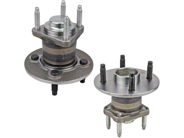 Rear Wheel Bearing Hub Assembly Set Of 2 For 2003 To 2007 Saturn Ion Non Abs Position Model W0195-r485355